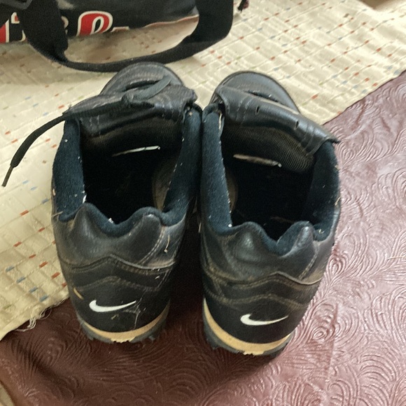 Nike baseball cleats vintage shoes boys 6.5 - Picture 7 of 11